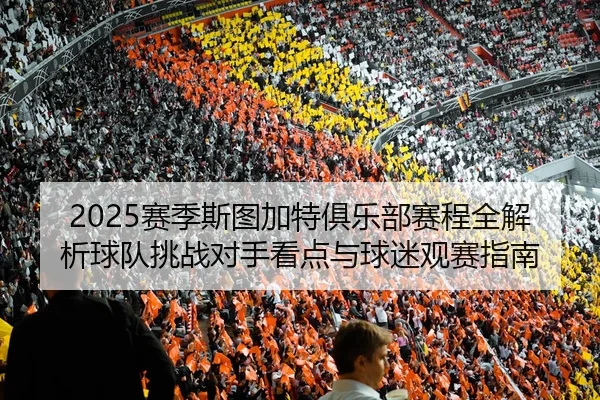 2025赛季斯图加特俱乐部赛程全解析球队挑战对手看点与球迷观赛指南